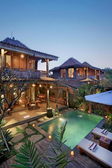 JUAL 12 UNIT VILLA JOGLO KOMPLEK DI TEGALALANG UBUD GIANYAR