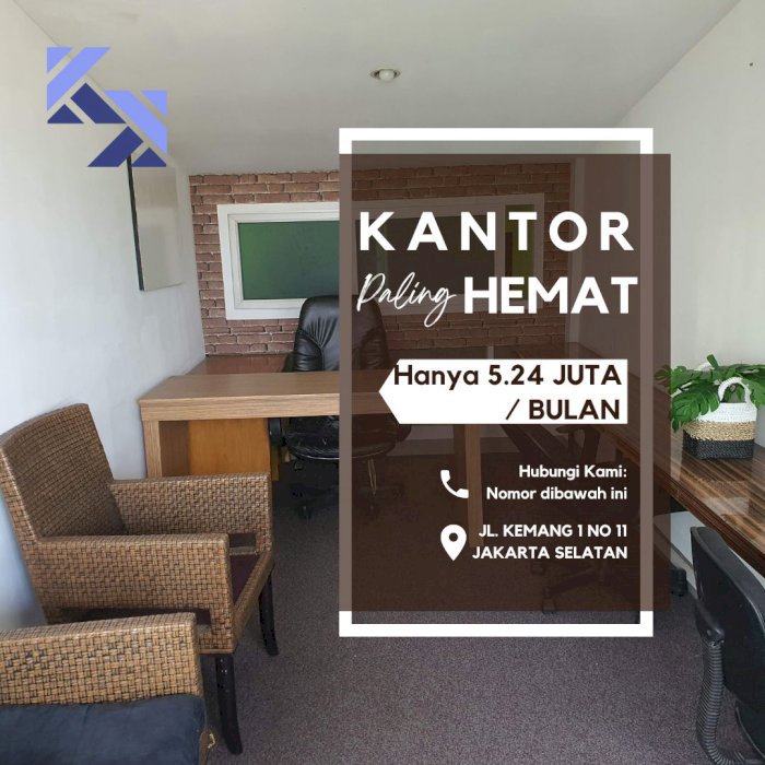 Disewakan Ruang Kantor Korte 1 Hemat Di Jakarta Selatan