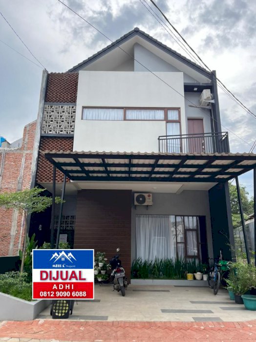 Rumah Hook 2 Lantai di Pesona Rembulan Serpong Tangerang Selatan