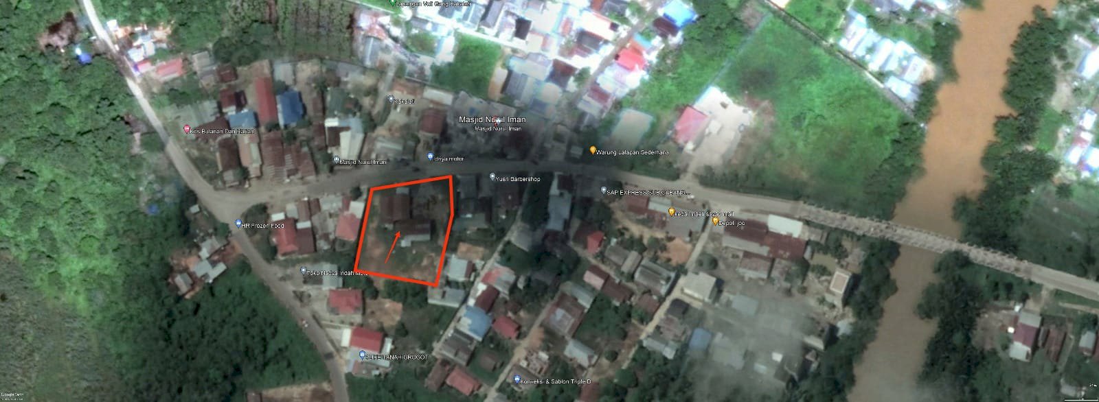 Tanah dan Bangunan Usaha wilayah dekat IKN, Kabupaten Paser