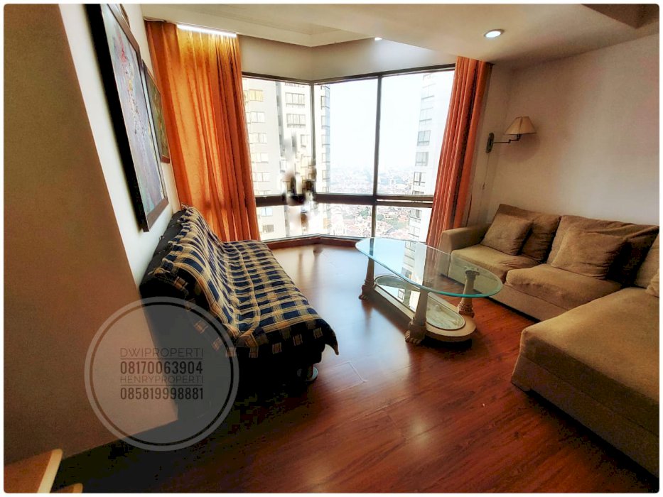 JUAL  apartemen di Taman Anggrek unit 2+1br Jakarta Barat