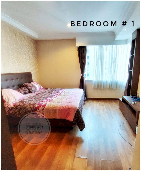 Dijual Taman Anggrek Condominium Unit 2+1BR City View Spesial Price