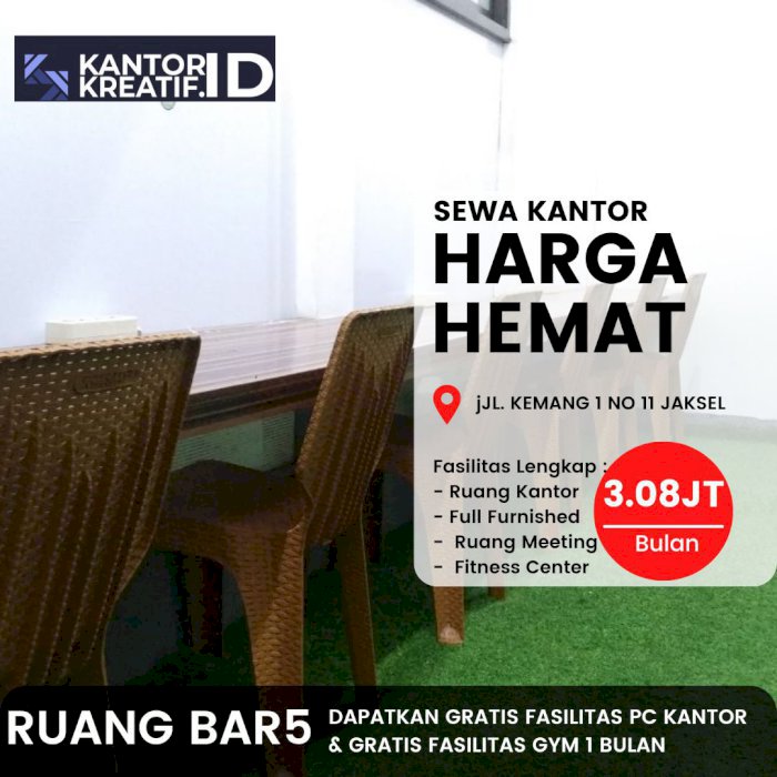 Sewa Kantor Dengan Harga Hemat Ruang Bar 6 Di Jakarta Selatan