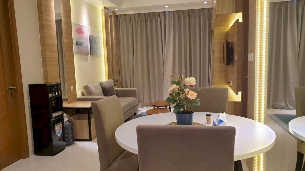 Taman Anggrek Residence Unit Condo 2+1BR Low Fl Full Furnish City View