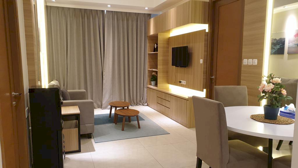 Taman Anggrek Residence Unit Condo 2+1BR Low Fl Full Furnish City View