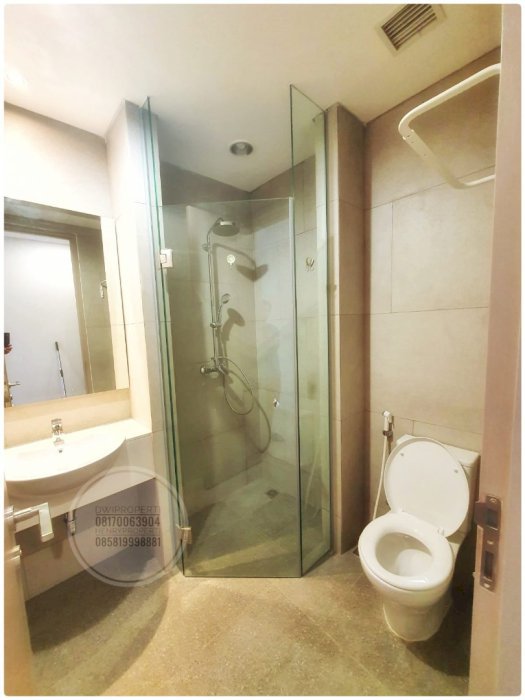 Disewa Apartment Menara Jakarta Kemayoran 1BR Mid Fl City View