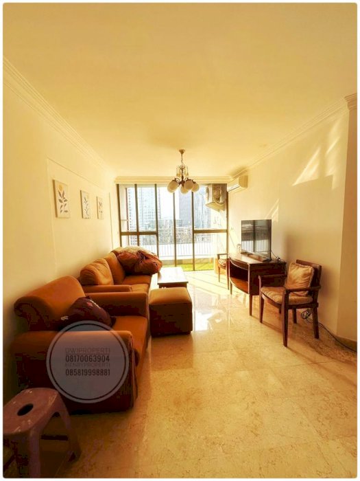 Dijual Taman Rasuna Unit 3+1BR Hadap Epicentrum Furnish