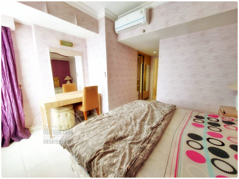 Dijual Taman Anggrek Condominium Unit 2+1BR Best City View