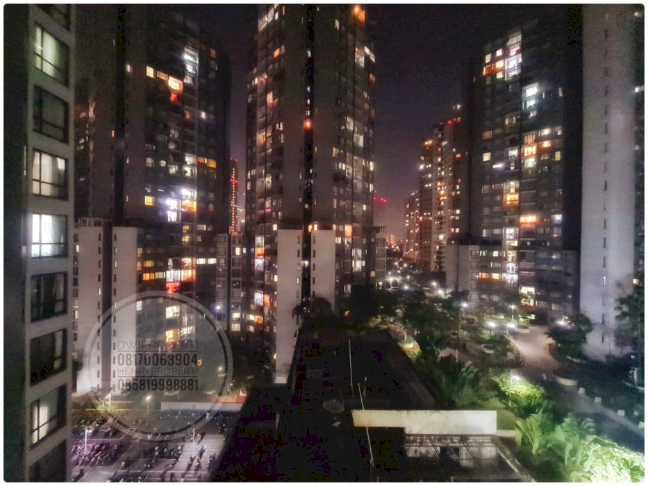 Dijual Taman Rasuna Unit 3+1BR Hadap Taman Furnish