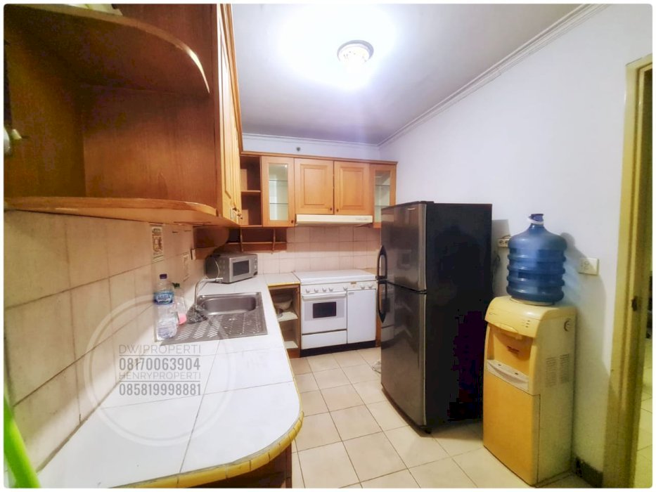 Dijual Taman Rasuna Unit 3+1BR Hadap Taman Furnish