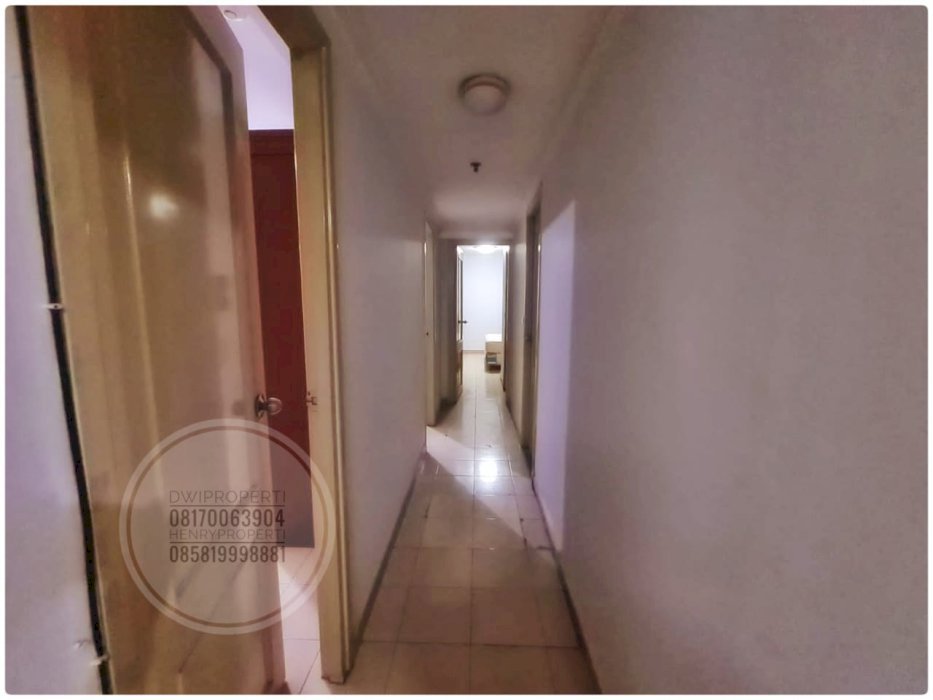 Dijual Taman Rasuna Unit 3+1BR Hadap Taman Furnish