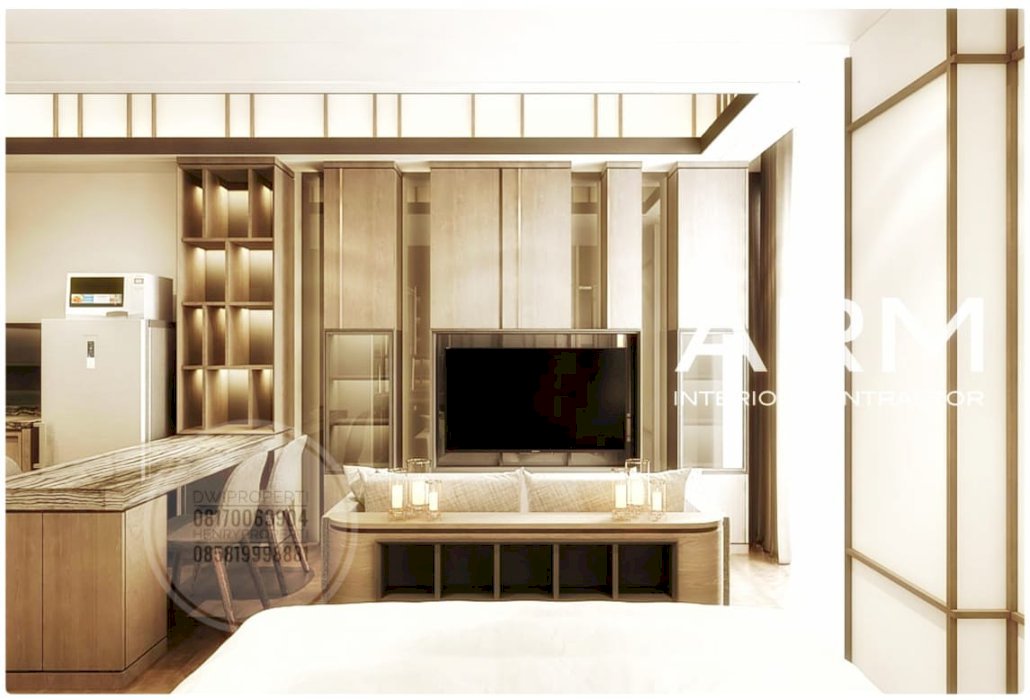 Disewa Taman Anggrek Residence Unit Condo 1BR High Fl Furnish
