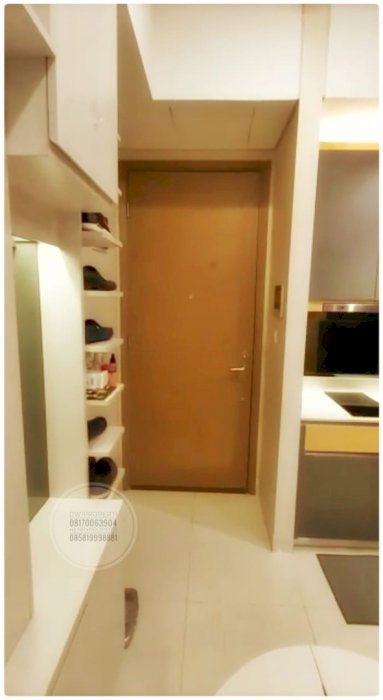 sewa Taman Anggrek Residence Unit 1BR High Full Renov Pool View