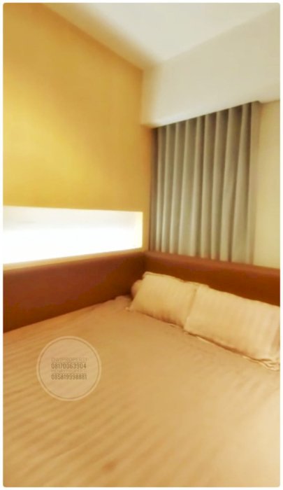 sewa Taman Anggrek Residence Unit 1BR High Full Renov Pool View