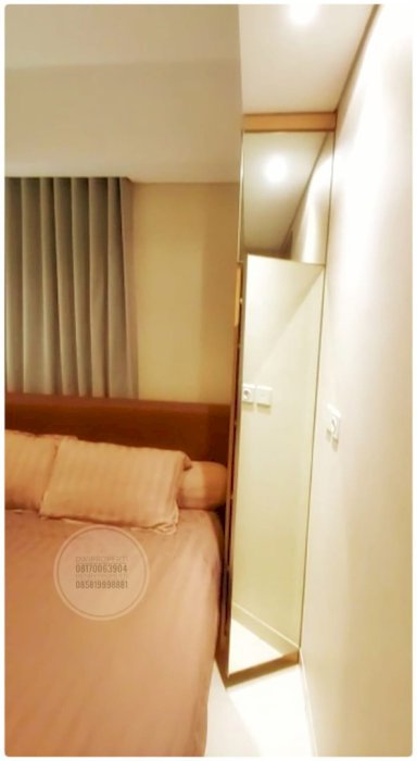sewa Taman Anggrek Residence Unit 1BR High Full Renov Pool View