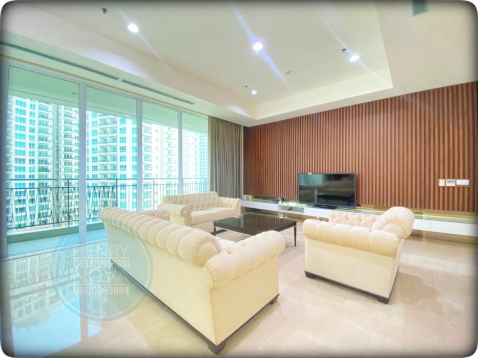 Disewa Pakubuwono Signature 4BR + 1 Study Mid Floor Best City View