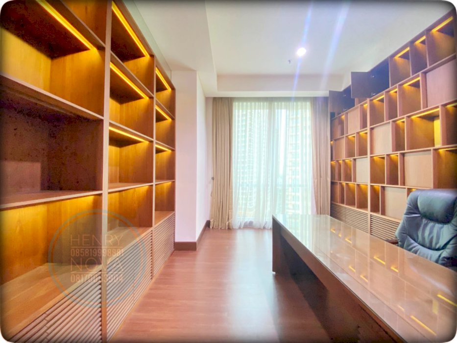 Disewa Pakubuwono Signature 4BR + 1 Study Mid Floor Best City View