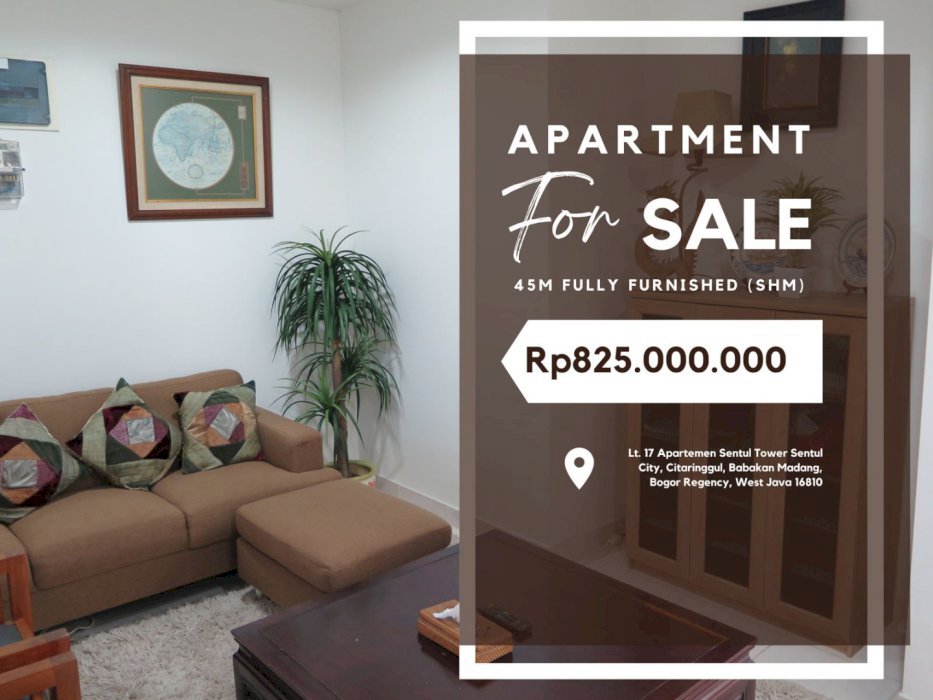 Di Jual Apartamen Sentul Tower  Sentul City