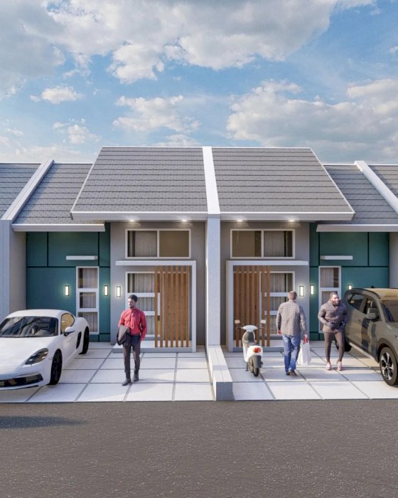 Rumah mewah dan murah ga bikin kantong kempes angsuran 3 jtan