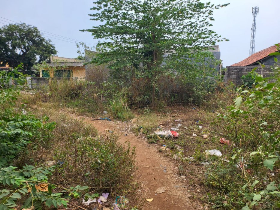 Di jual tanah luas 540m2 SHM di daerah cileungsi