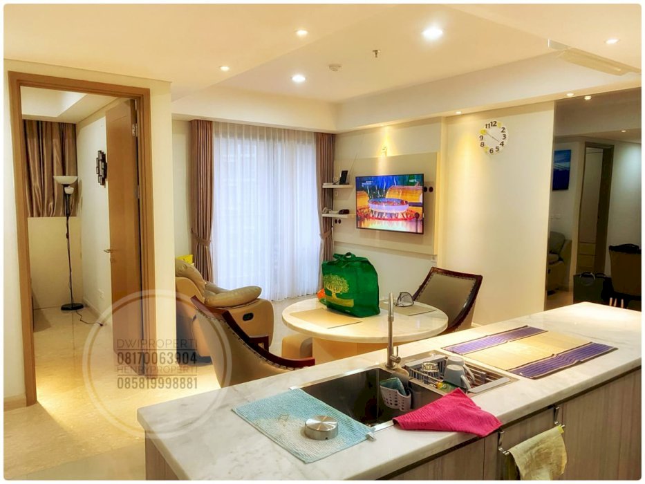 jual Gold Coast Apartment 2BR Full Furnish Lantai Tengah Best Sea View