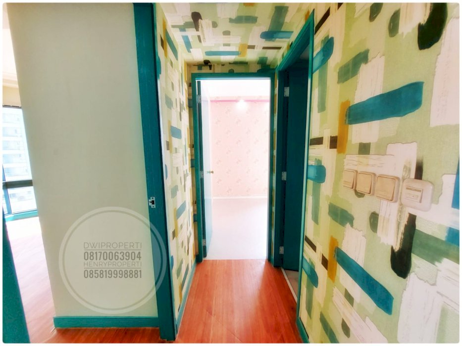 Dijual Taman Anggrek Condominium Unit Sudut Renov 2+1BR Best City