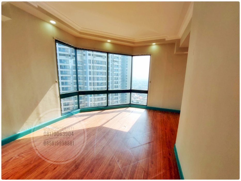 Dijual Taman Anggrek Condominium Unit Sudut Renov 2+1BR Best City