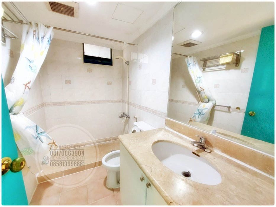 Dijual Taman Anggrek Condominium Unit Sudut Renov 2+1BR Best City