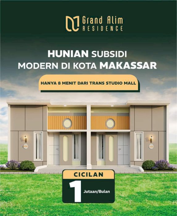 RUMAH SUBSIDI DEKAT DARI KOTA MAKASSAR