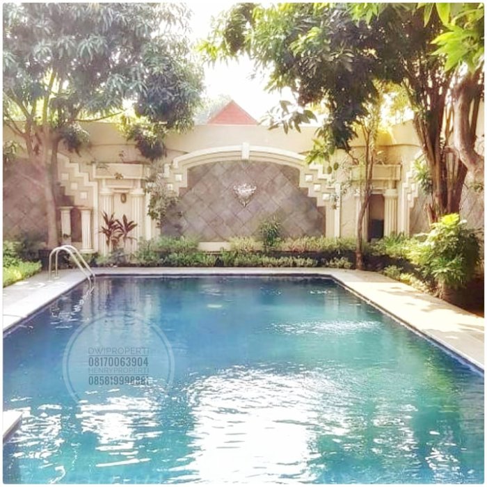 Di jual Rumah di Kemang Timur, Modern Classic Davinci Mewah Siap Huni