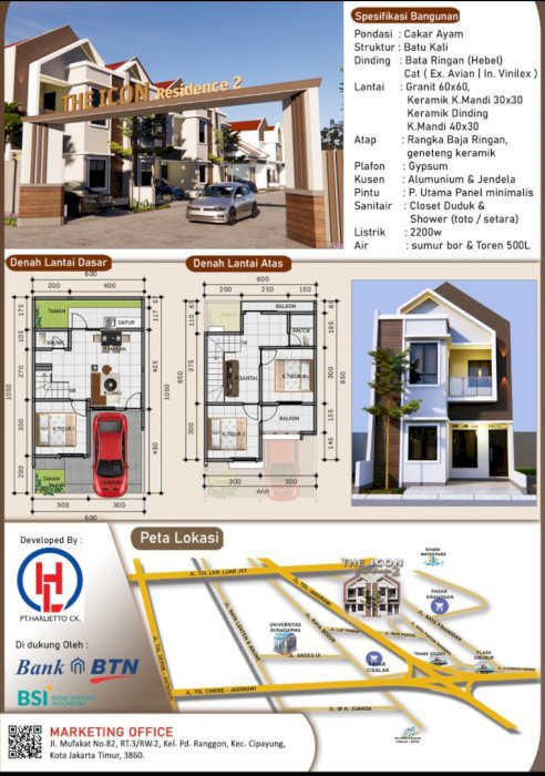 Rumah murah Cipayung Cilangkap Jakarta Timur