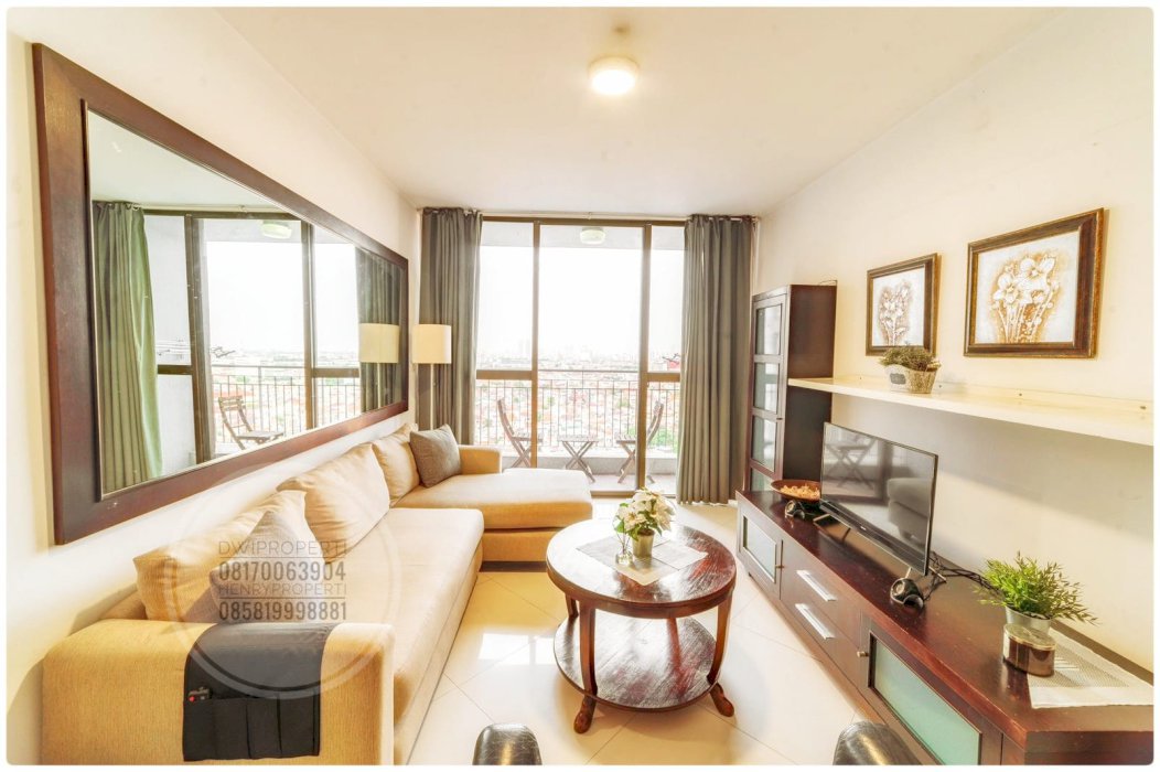 Dijual Taman Rasuna Unit Cantik 1BR FF Hadap City
