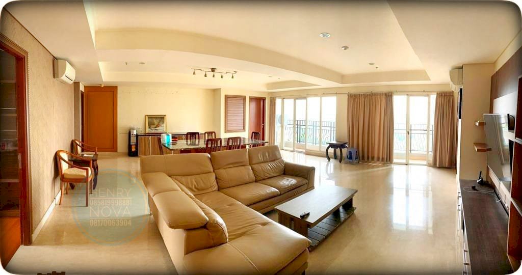 Disewa Permata Hijau Residence Special Unit 4+1BR Pool View