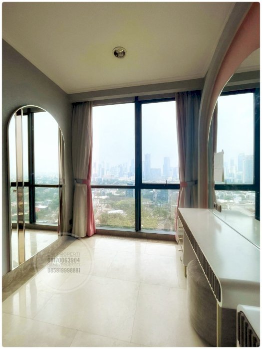 Dijual District 8 Unit 3+1BR Full Furnish Best City View