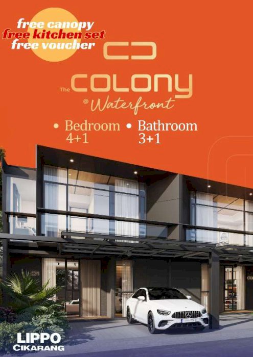 Perumahan Elit Di Lippo Cikarang Colony Waterfront Lippo Cikarang Dp 0