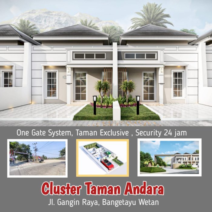 Rumah 400jtan, Semarang Timur. SHM luas 90m