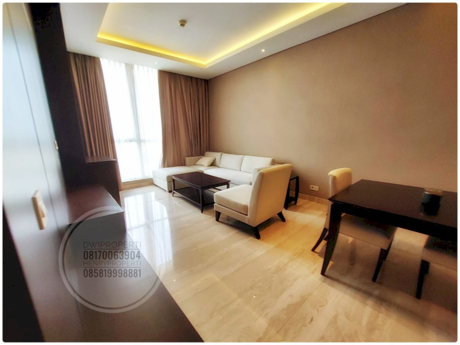 Disewa Four Winds Unit 2BR+ 1 Study Full Furnish low floor