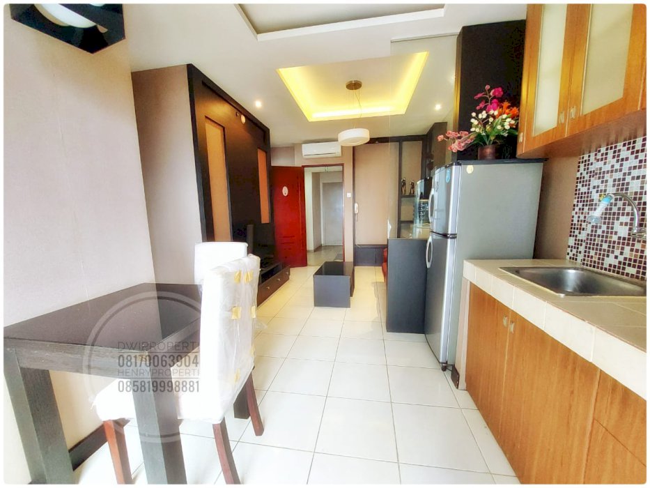 Disewakan Unit 2 BR Full Furnish And Renov Mid Fl City View