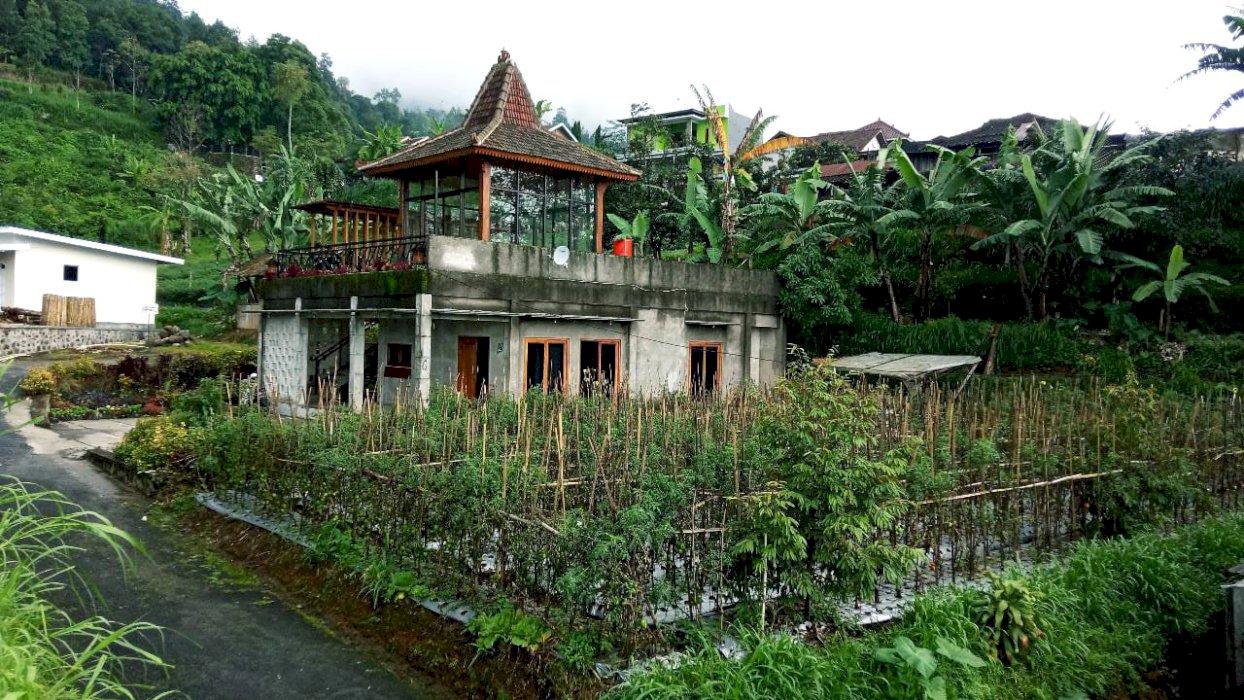 Dijual tanah di lokasi wisata pegunungan yang sejuk