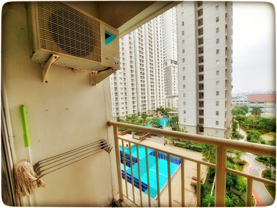 Medit 2 Unit 2BR Sdh Renov Furnish View POOL Lt. RENDAH Bisa KPA