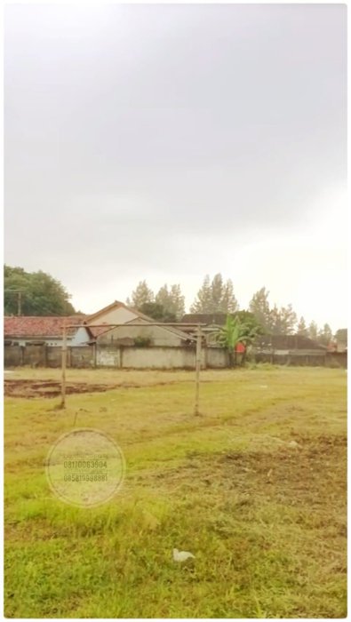 TANAH RATA RAWA BUNTU, SHM, TURUN HARGA DEKAT STASIUN KERETA