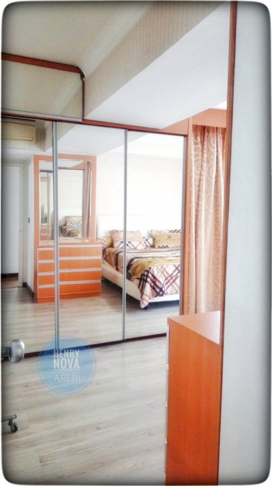 Disewa Taman Anggrek Unit Sudut 2+1BR Full Renov + Furnish City View