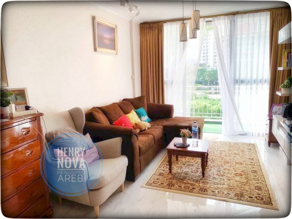 Taman Rasuna Unit Cantik 2+1BR FF Sdh Renov Lt. Rendah