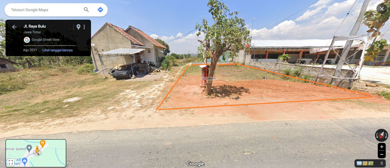 248 M TANAH DIJUAL KARENA BUTUH UANG, ASAL LAKU (s&k berlaku)