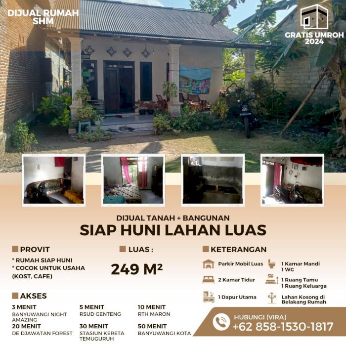 BELI RUMAH GRATIS UMROH