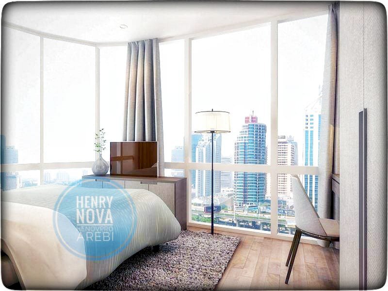The Windsor Apartment 4+1BR Full Furnish Turun Harga Dijual Cepat