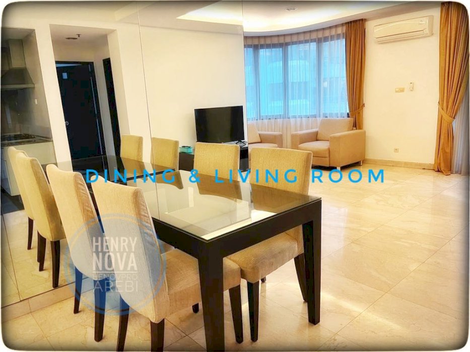 Disewa Park Royale Executive 3BR Full Furnish Best Pool View