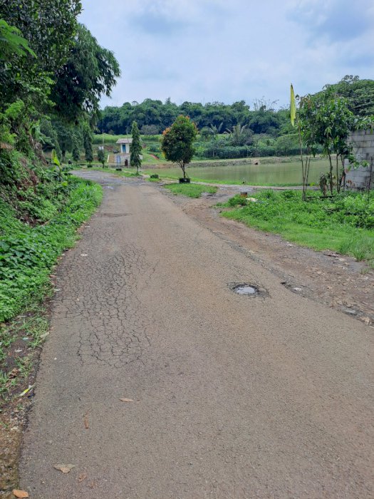 Di jual tanah di ci bodas rumpin samping danau