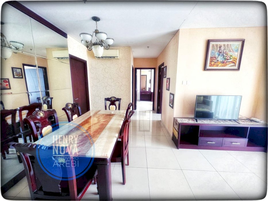 Central Park Res Unit 2+1BR Best View Full Furnish Dekat MALL CP