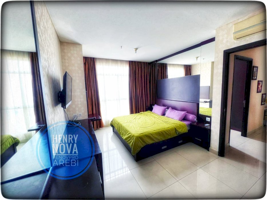 Central Park Res Unit 2+1BR Best View Full Furnish Dekat MALL CP